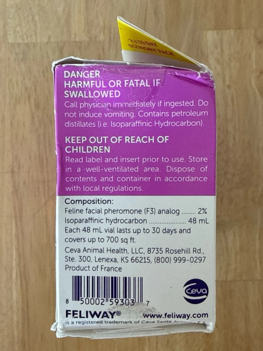 Feliway Classic Happy Cat Calming and Comfort 2 x 30 Day Refill Economy Pack♥️